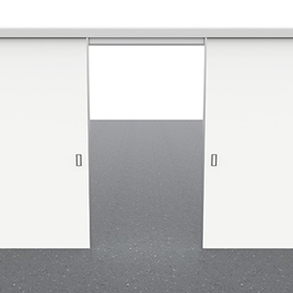 باب HPL انزلاقي ذو درفتين