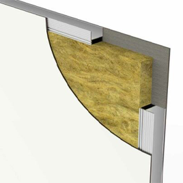 جدران HPL - الصوف الصخري