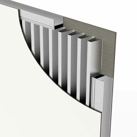 جدران HPL على شكل قرص العسل