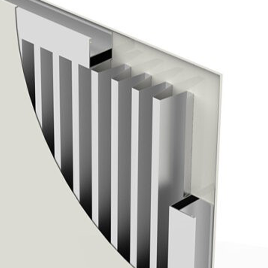 جدران ستيل - قرص العسل