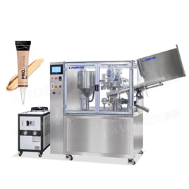 آلة تعبئة وختم الأنابيب البلاستيكية التلقائية للمستحضرات التجميلية Tube Filling