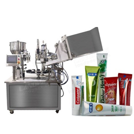 آلة تعبئة وتغليف الأنابيب الأوتوماتيكية بالكامل منخفضة التكلفة Tube Filling