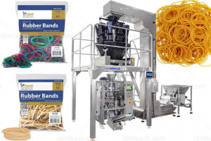 آلة التعبئة العمودية للأشرطة المطاطية والمكونات البلاستيكية