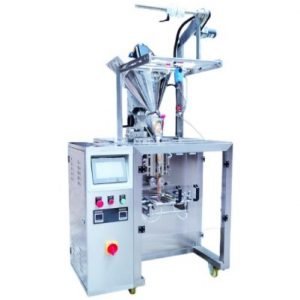 آلة تعبئة أكياس محكمة الغلق بأربعة جوانب لمسحوق الحليب4-Side Seal Pouch Packing Machine for Milk Powder Food Filling and Packaging Machine