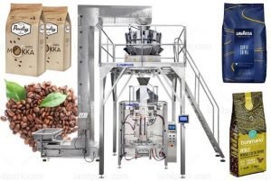 آلة تعبئة وتغليف حبوب البن الأوتوماتيكية العمودية Coffee Filling