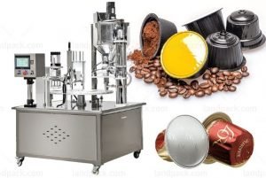 آلة تعبئة وختم كبسولات مسحوق قهوة الإسبريسو عالية السرعة Coffee Filling
