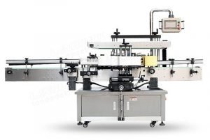 آلة وضع العلامات على الوجهين أوتوماتيكيًا للزجاجات المستديرة / المربعة / البيضاوية / المسطحة / المخروطية وما إلى ذلك