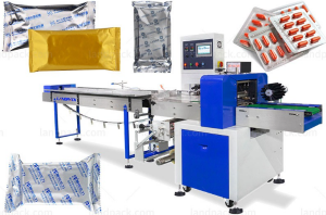 ماكينة التعبئة الأفقية الأوتوماتيكية للتغليف الحراري