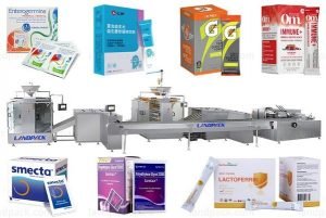 نظام خط تعبئة وتغليف المساحيق عالي السرعة ومتعدد المسارات