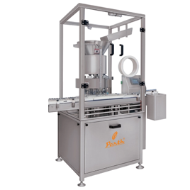 ماكينة غلق أغطية القوارير أوتوماتيكيًا Automatic Vial Cap Sealing Machine