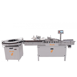 آلة وضع الملصقات الدوارة التلقائية Automatic Rotary Labeling Machine