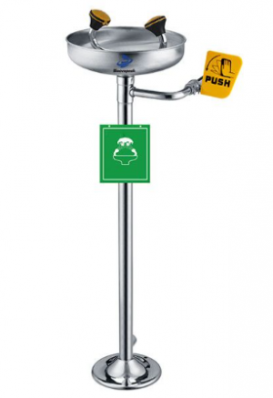غسيل العين الطارئ العمودي، EEWS-322 Eye Washer