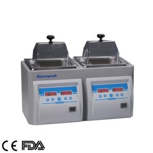 حمام مائي حراري مع خزانين، WB-1R2H-4R Water Bath