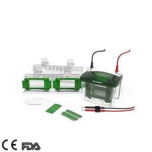 خزان الرحلان الكهربائي العمودي الصغير، GEP-VH-4 Electrophoresis Cell