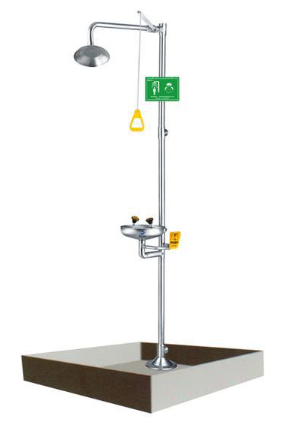 محطة غسيل الوجه والعين والاستحمام، EEWS-307 Eye Washer