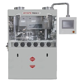 آلة كبس أقراص دوّارة مزدوجة عالية السرعة – الإصدار الخامس (V) Double Rotary High Speed Tablet Press V